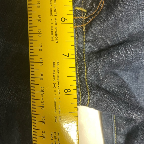 Lucky Brand Dark Blue Low Rise Sweet and Cropped Jeans Women’s 12/31 - Picture 12 of 13